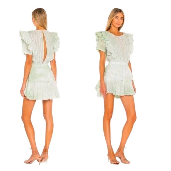 LoveShackFancy Dresses & Skirts - Love Love Shack White and Light Blue Women or Teen Petite XS Dress